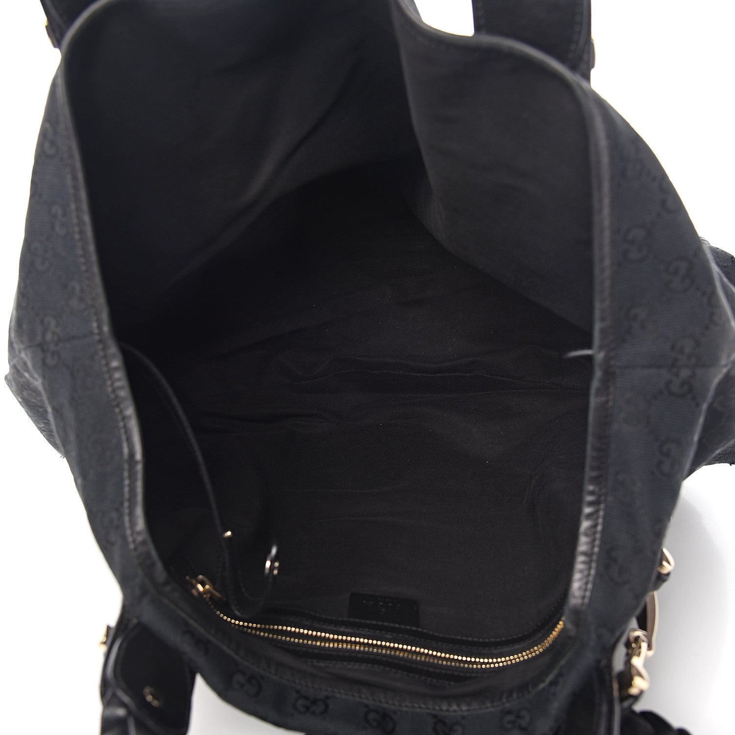 Gucci Monogram Medium Pelham Shoulder Bag Black 4 of 13