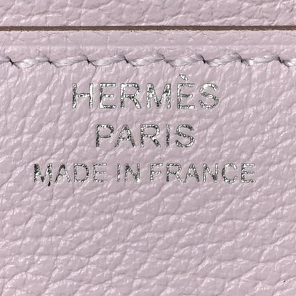 Hermes Evercolor Constance Wallet To Go Mauve Pale 6 of 8