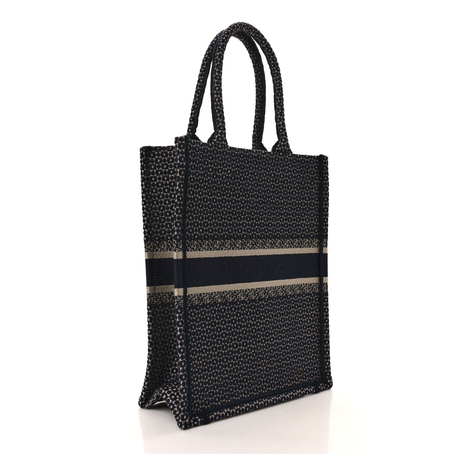 Christian Dior Canvas Embroidered Vertical L'Etoile Book Tote 3 of 9