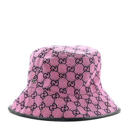 Gucci Canvas GG Monogram Bucket Hat L Pink 1 of 10