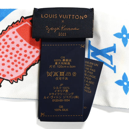 Louis Vuitton LV X YK Silk Monogram BB Bandeau Light Blue 3 of 4