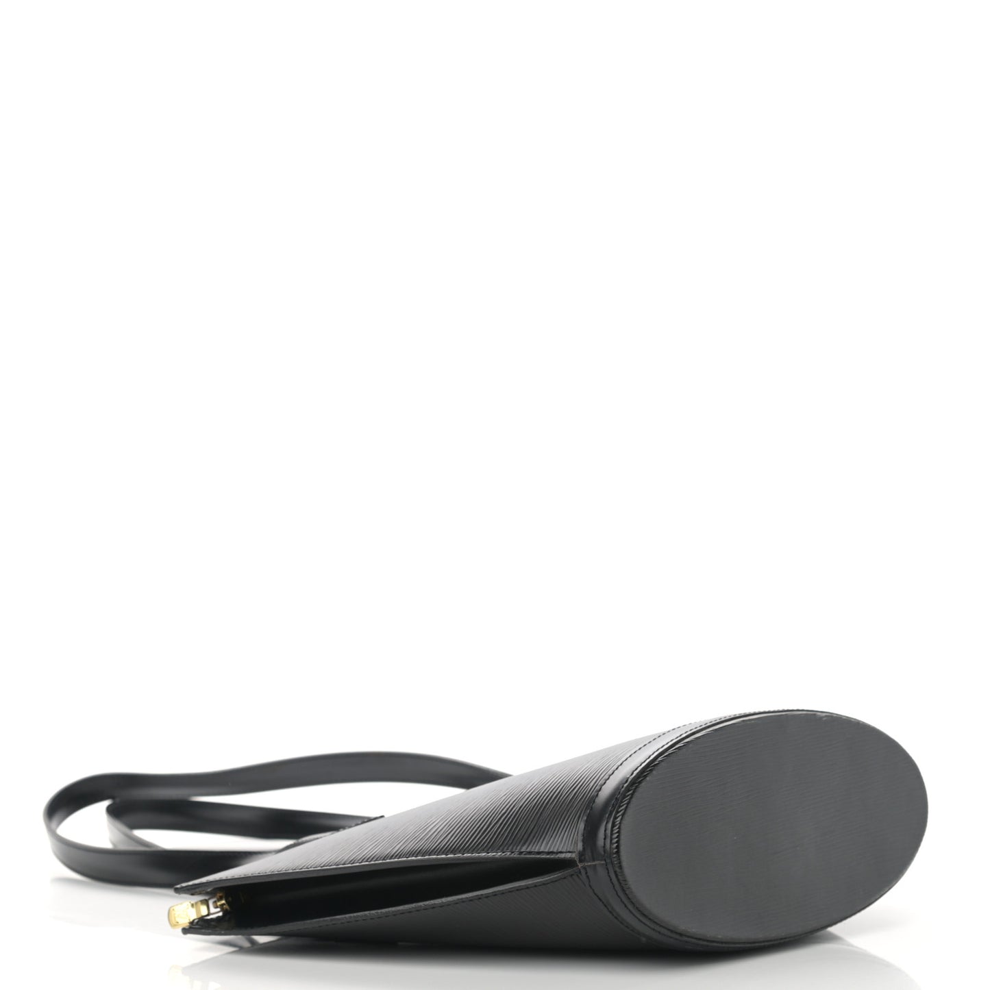 Epi Saint Jacques PM Long Straps Black