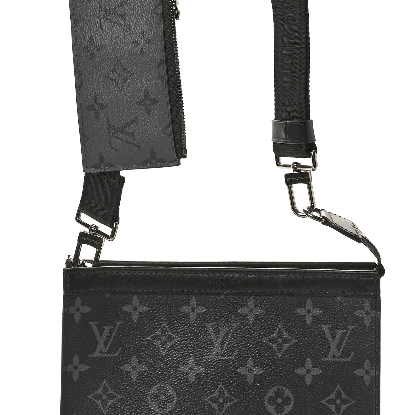 LOUIS VUITTON Reverse Monogram Eclipse Gaston Wearable Wallet