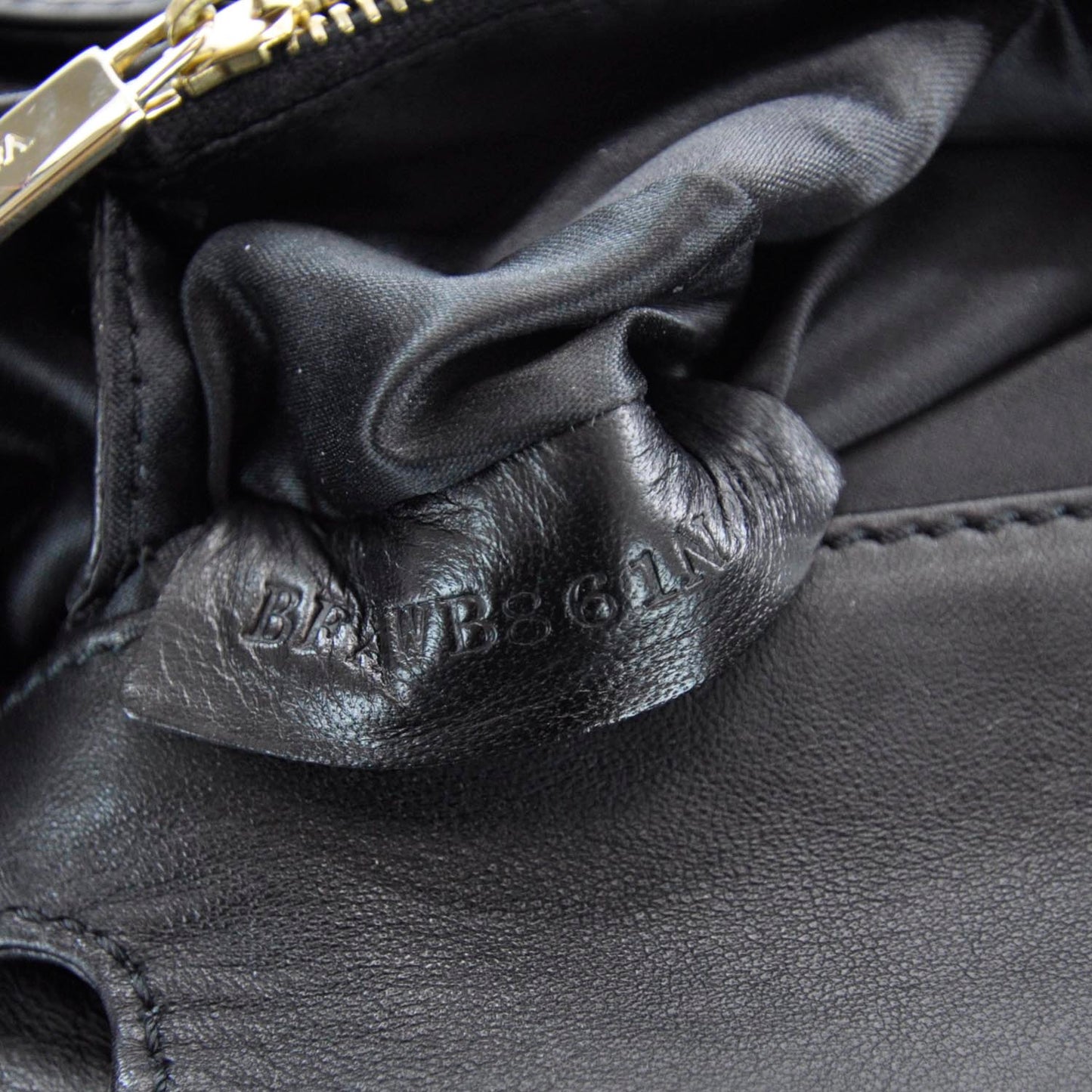 Rosette Evening Bag Black