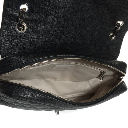 Chanel Caviar Quilted Jumbo Easy Flap Black 5 of 8