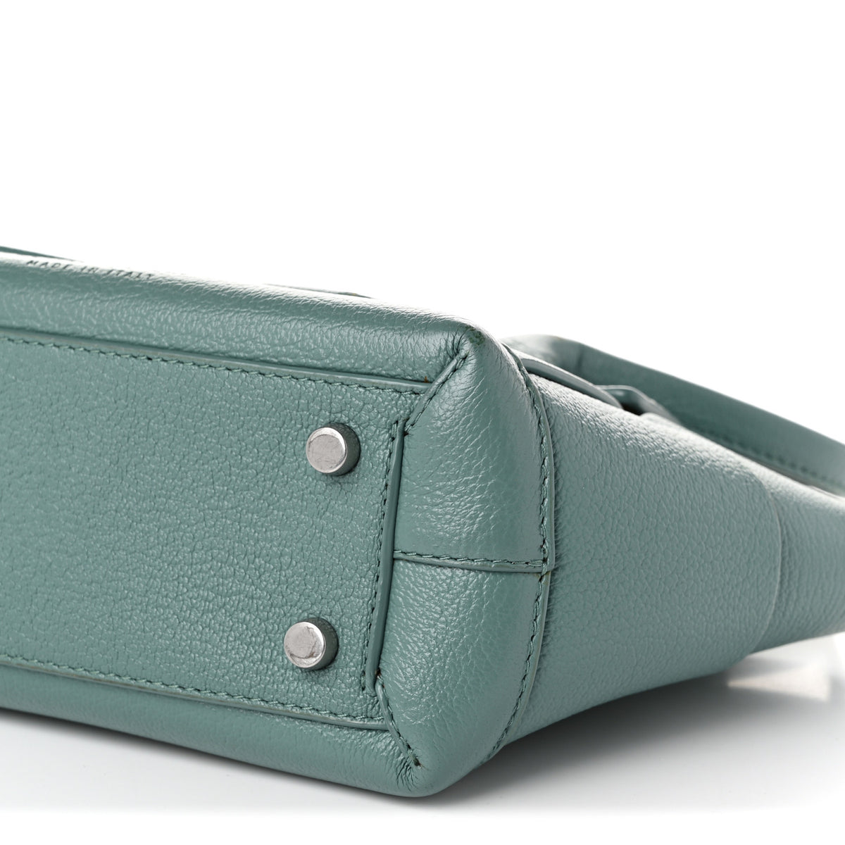 Bottega Veneta Goatskin Maxi Intrecciato Mini Arco Linoleum 10 of 13