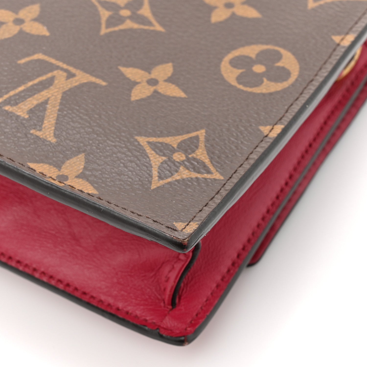Louis Vuitton Monogram Flore Chain Wallet Fuchsia 11 of 13