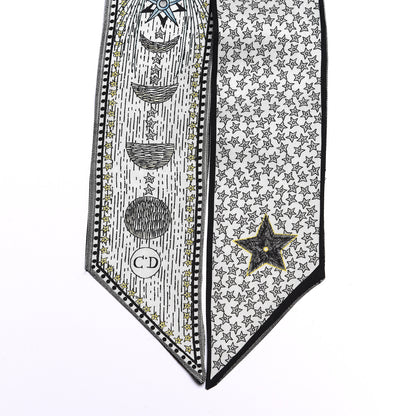 Christian Dior Silk La Lune Mitzah Scarf 3 of 4