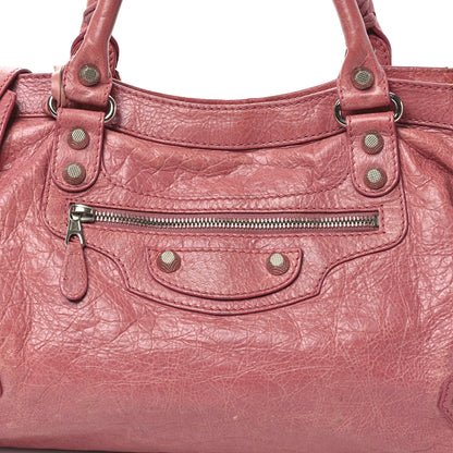 Balenciaga Agneau Giant 12 Silver Hardware City Rose Bruyere 11 of 14