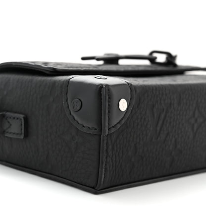 Louis Vuitton Taurillon Monogram Steamer Wearable Wallet Black 8 of 9