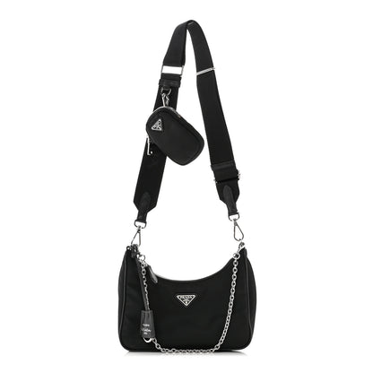 Prada Nylon Re-Edition 2005 Shoulder Bag Black 1 of 10