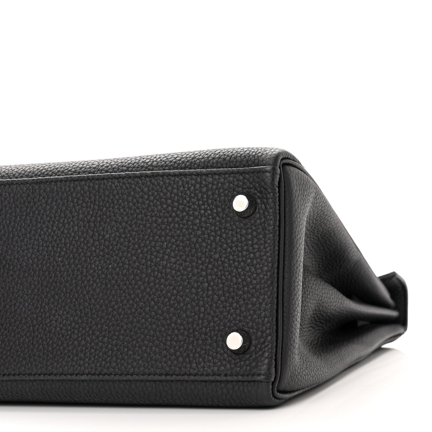 Hermes Togo Au Galop Kelly Retourne 28 Bleu Indigo Black Cuivre 10 of 12