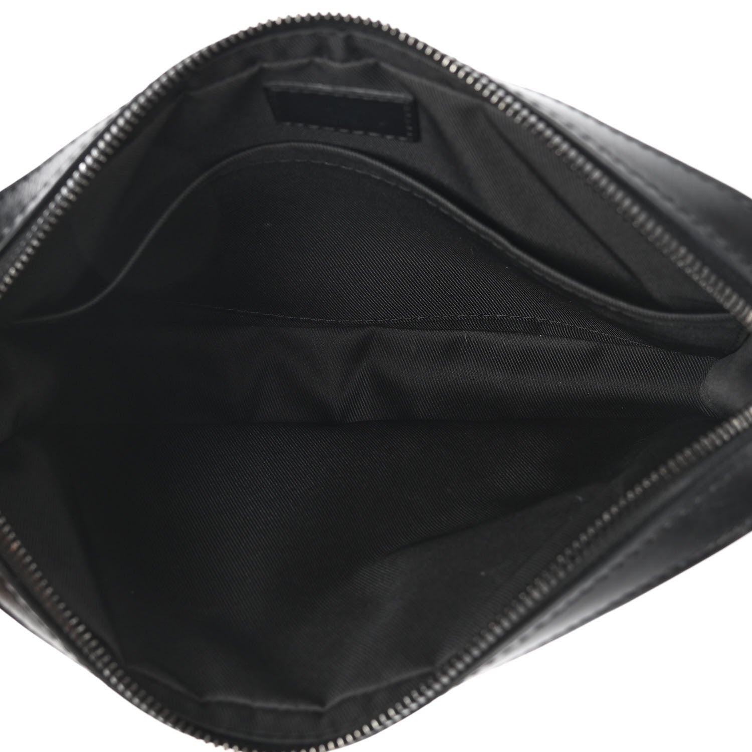 Louis Vuitton Calfskin Monogram Shadow Duo Messenger Black 5 of 11