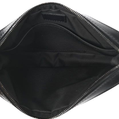 Louis Vuitton Calfskin Monogram Shadow Duo Messenger Black 5 of 11