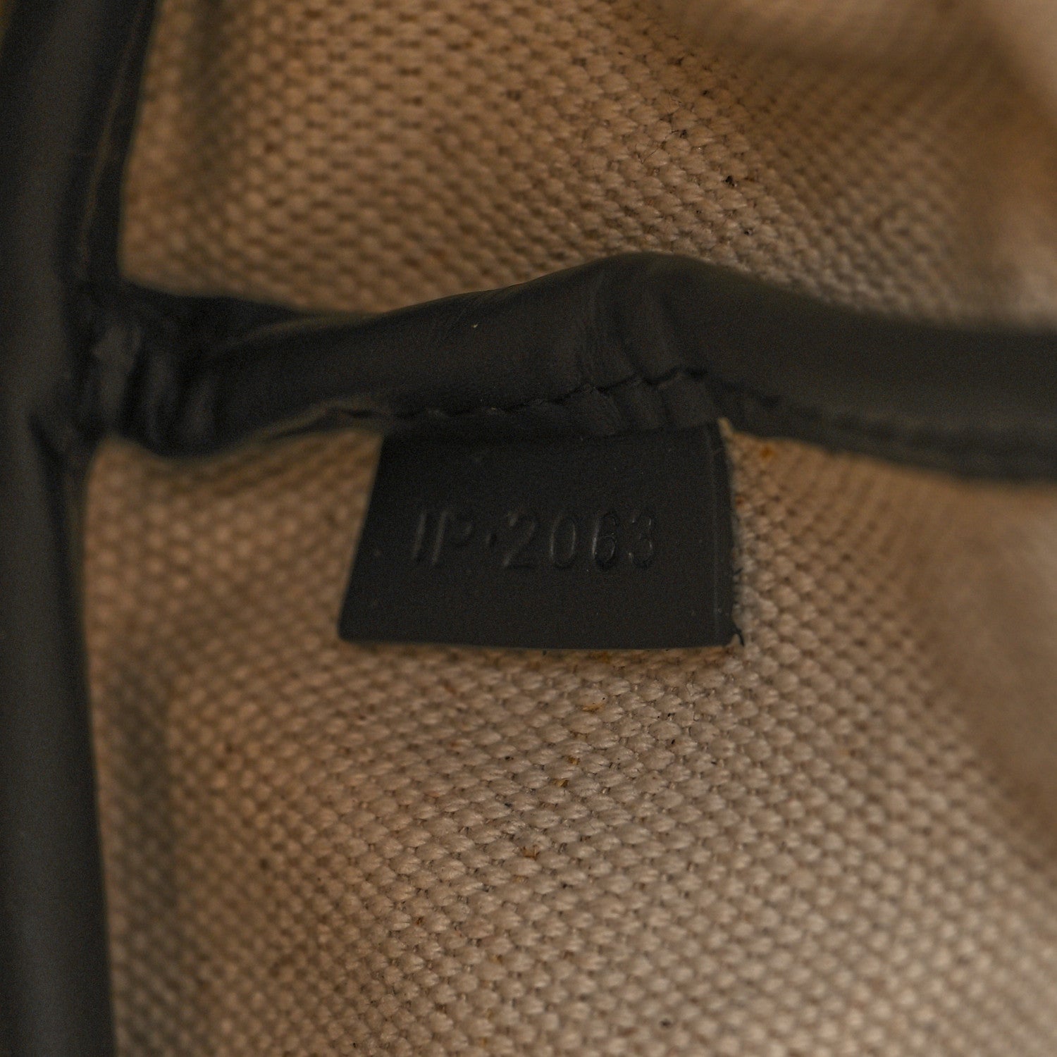 Moynat Canvas 1920 Calfskin Oh! Tote Ruban GM Carbon Bronze Ochre Bordeaux 7 of 10