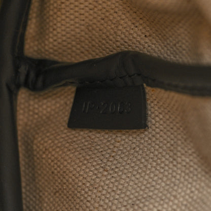 Moynat Canvas 1920 Calfskin Oh! Tote Ruban GM Carbon Bronze Ochre Bordeaux 7 of 10