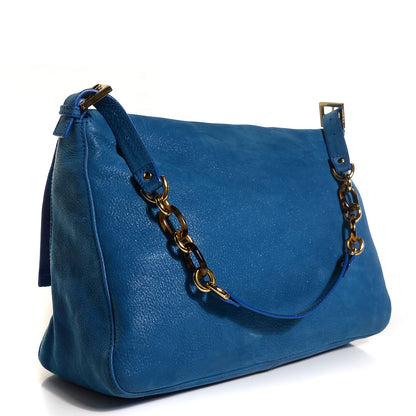 Fendi Vitello Savana Big Forever Mama Baguette Carta Zucchero Tartaruga Natural 3 of 11