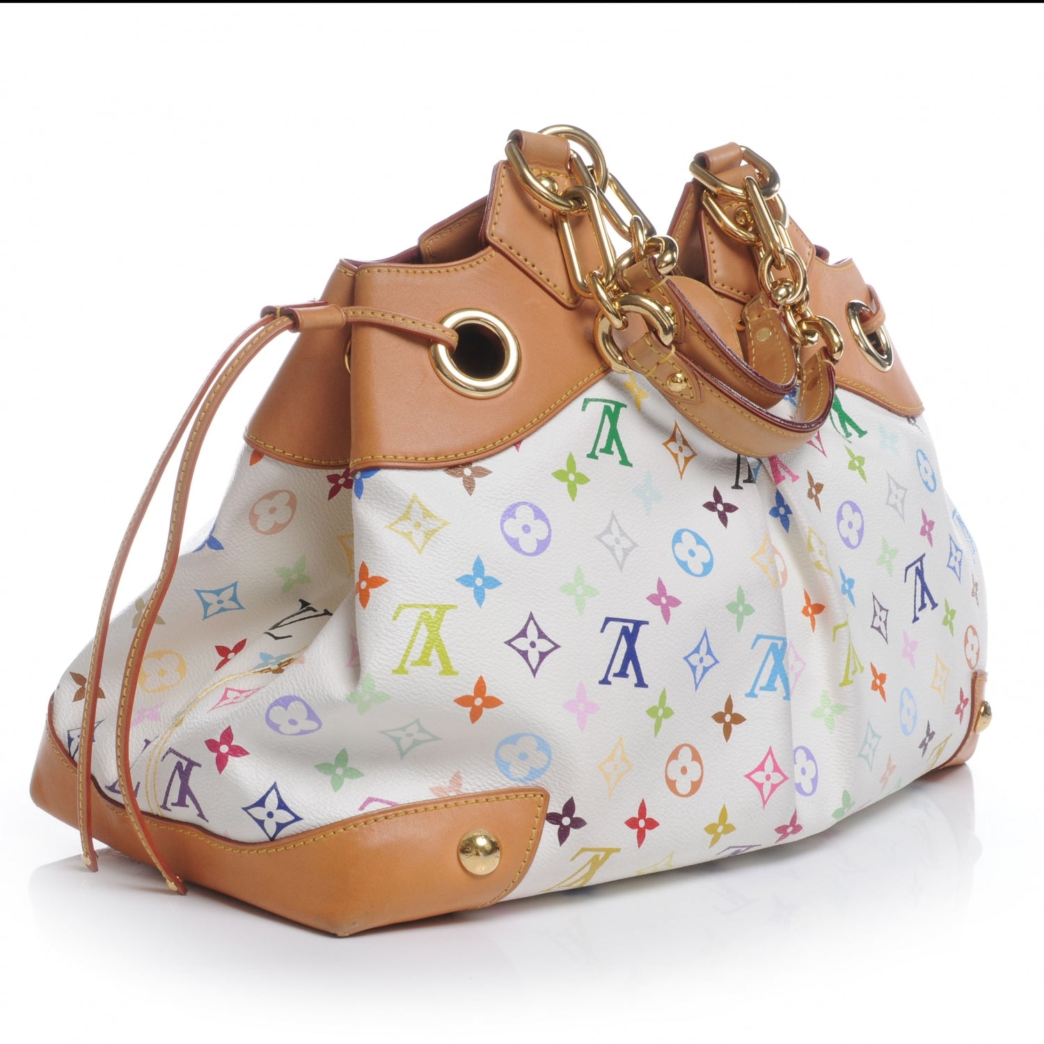 Louis Vuitton Monogram Multicolor Ursula White 3 of 7