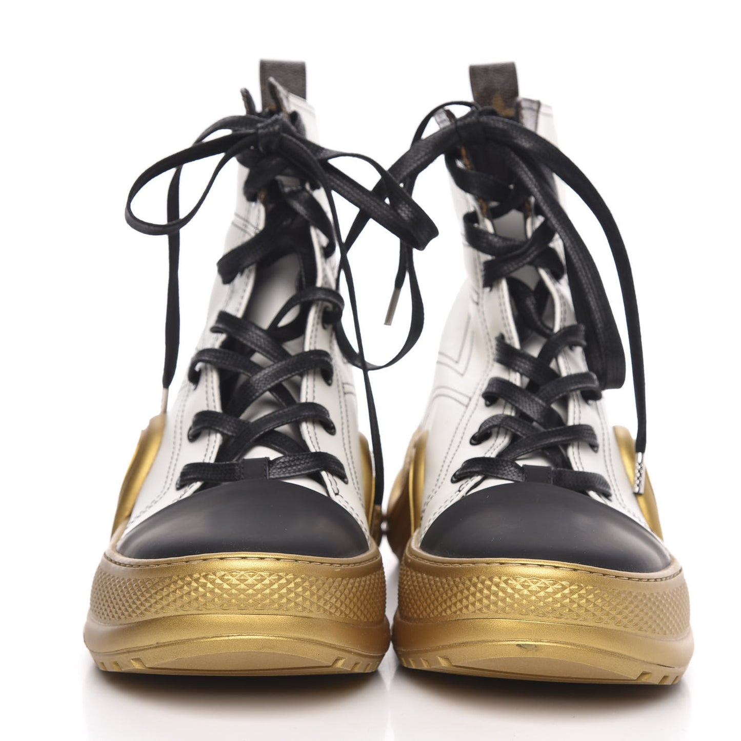 Calfskin Monogram Archlight Sneaker Boots 40 White