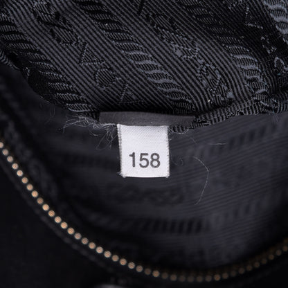 Prada Soft Calf Shopping Tote Black 7 of 12