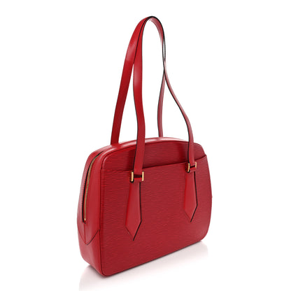 Louis Vuitton Epi Voltaire Castillan Red 3 of 15