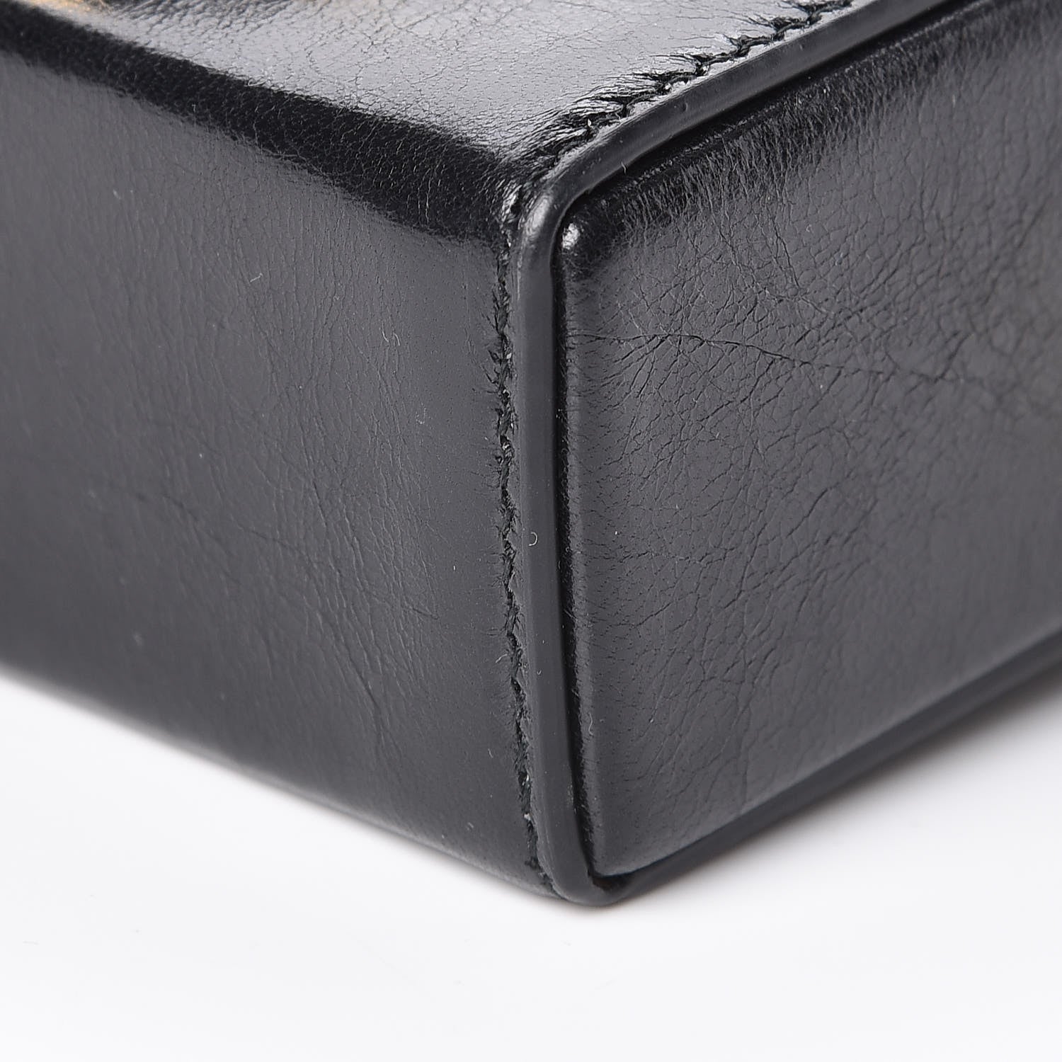 Christian Dior Crackled Lambskin 30 Montaigne Box Bag Black 10 of 11