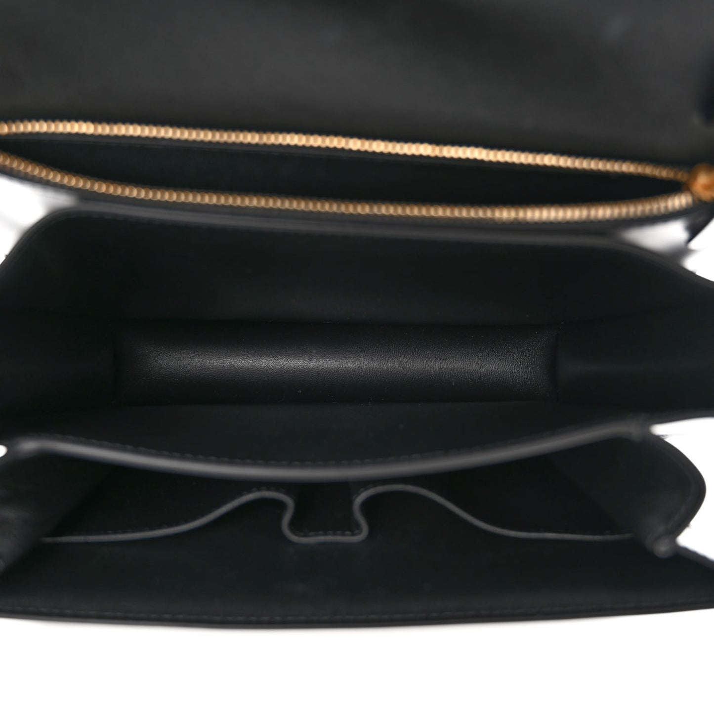 Box Calfskin Medium Classic Box Flap Bag Black