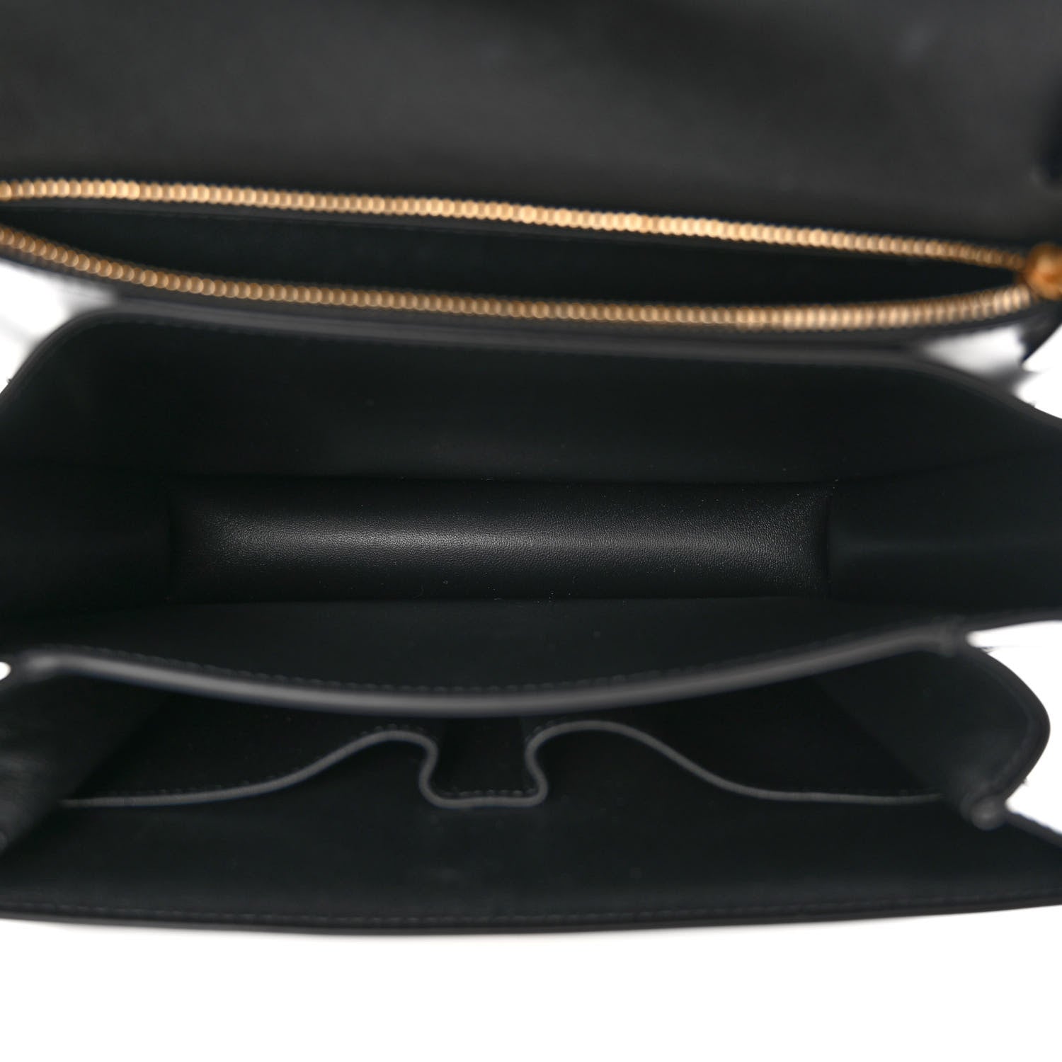 Celine Box Calfskin Medium Classic Box Flap Bag Black 5 of 11