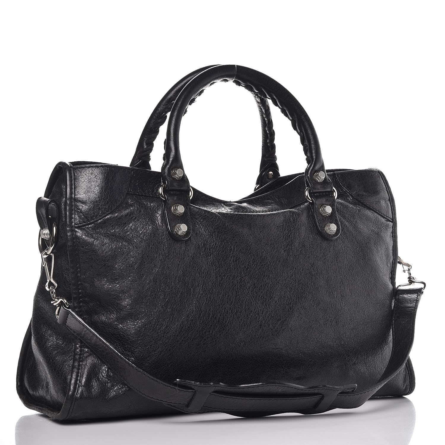 Balenciaga Agneau Giant 12 Silver Hardware City Black 4 of 10