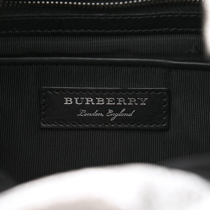 Burberry Metallic Deerskin Medium Rucksack Backpack Silver 6 of 10