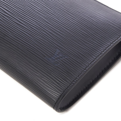 Louis Vuitton Epi Pochette Accessories 24 Black 4 of 8