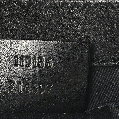Gucci Monogram Studded Horsebit Clutch Black 7 of 10