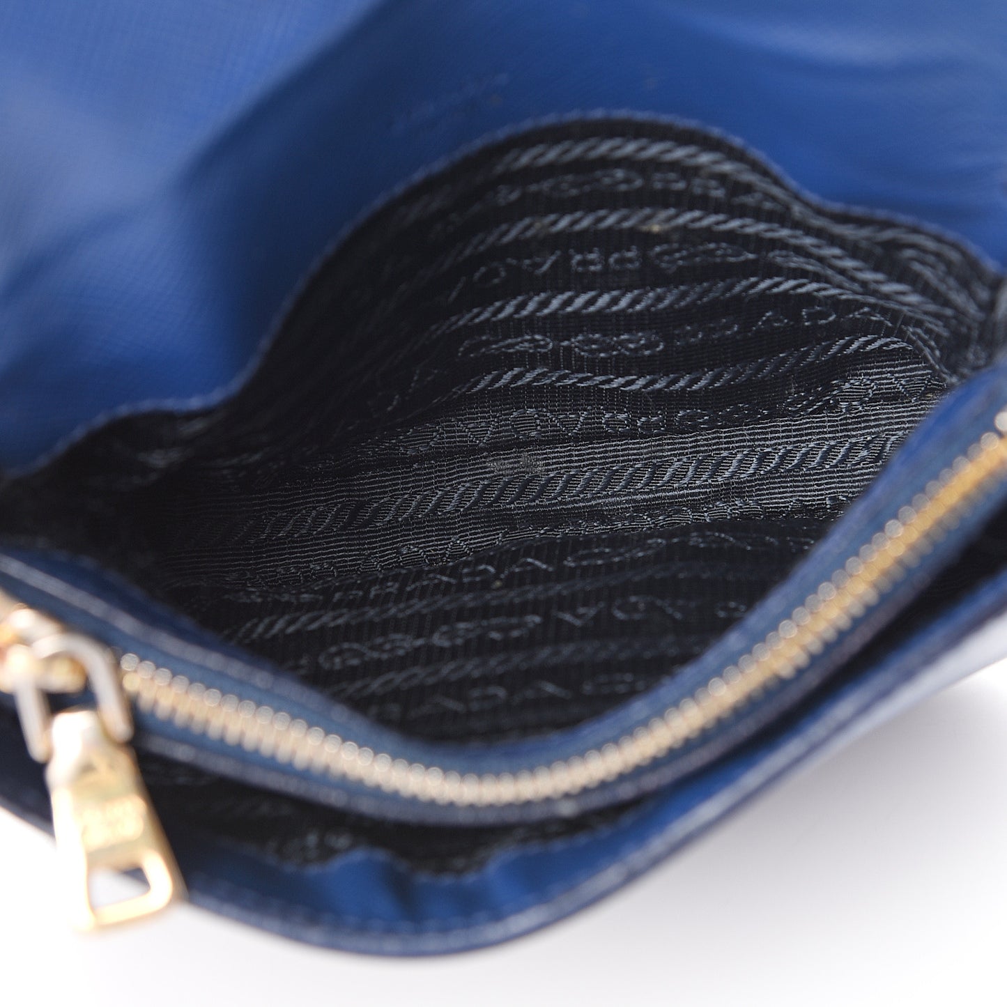 Saffiano Box Clutch Bleuette