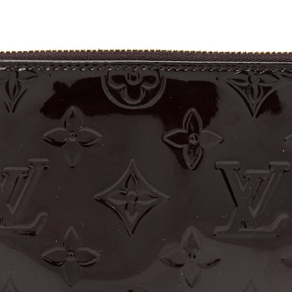 Louis Vuitton Vernis Monogram Mini Pochette Accessories Amarante 7 of 9