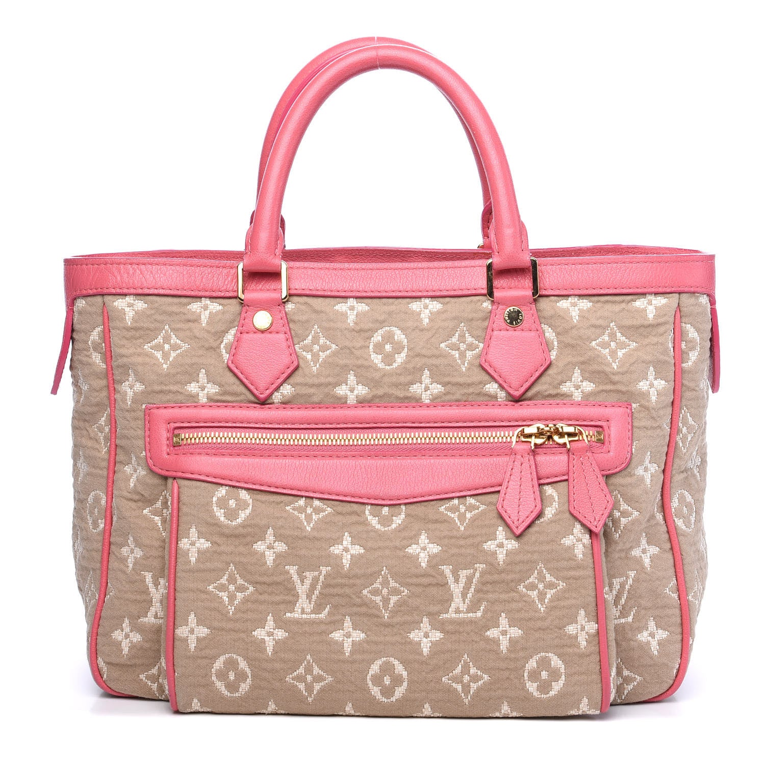 Louis Vuitton Monogram Sabbia Cabas MM Rose 1 of 9