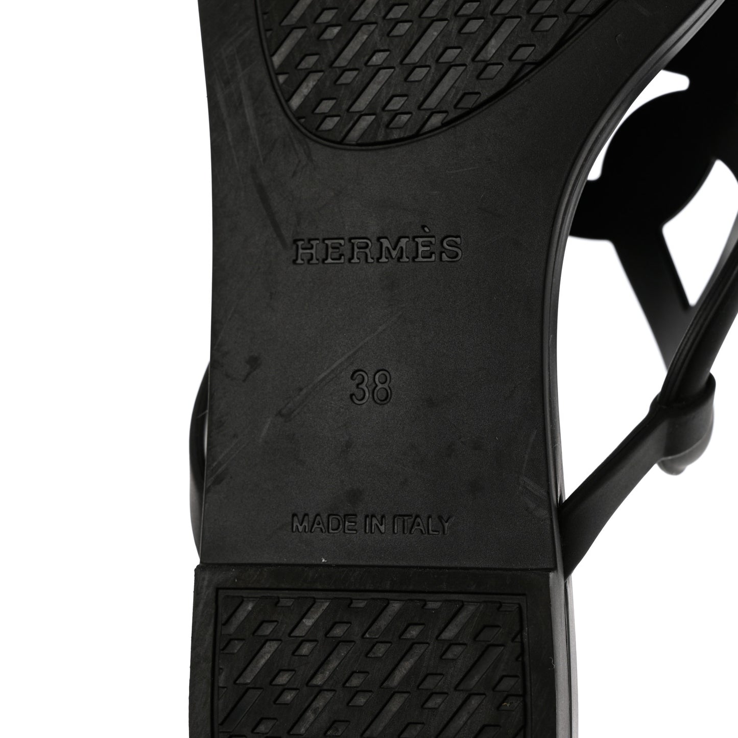 Rubber Womens Egerie Sandals 38 Black