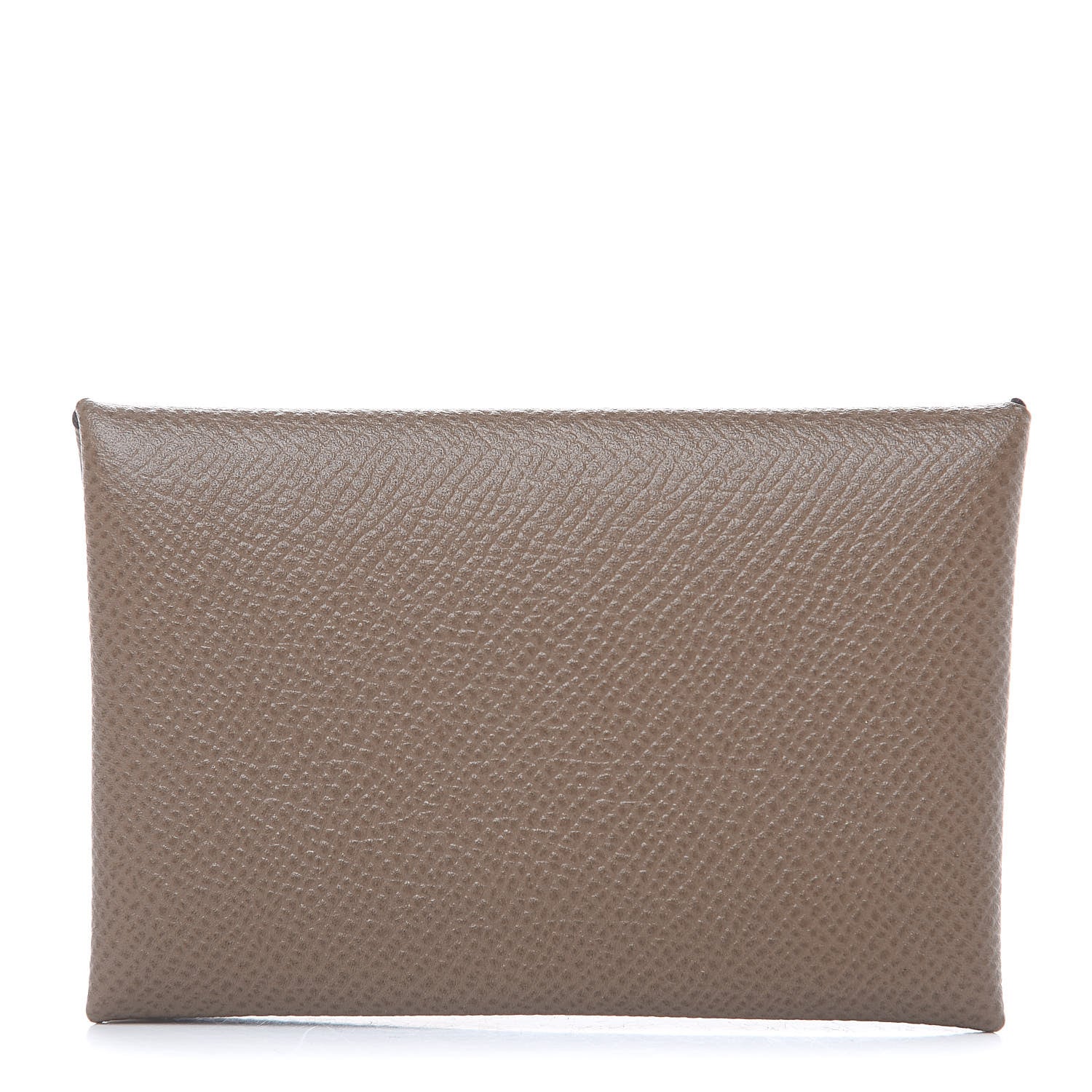 Hermes Epsom Calvi Card Case Etoupe 1 of 7