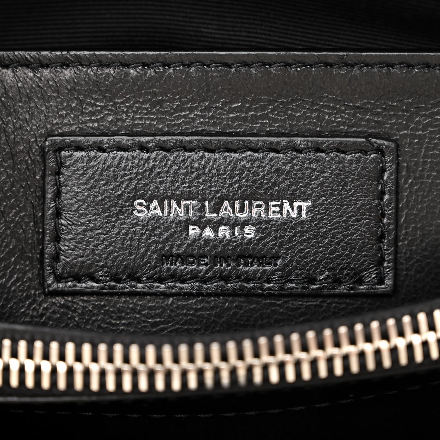 Saint Laurent Calfskin Y Quilted Monogram Small Loulou Chain Satchel Black 6 of 10