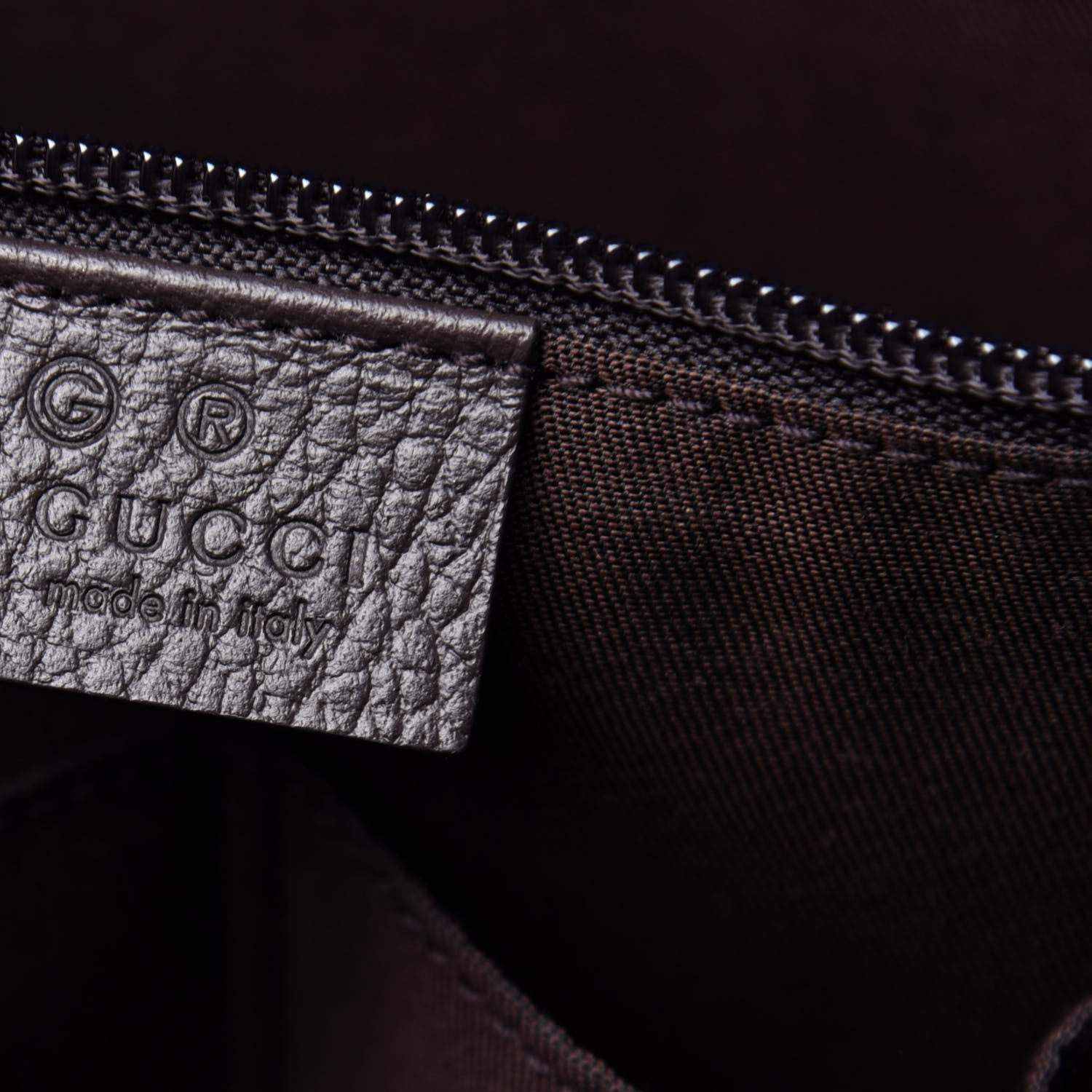 Gucci Monogram Briefcase Dark Brown 6 of 11