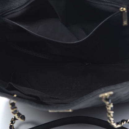 Chanel Caviar Quilted Large Shopping Tote Black 5 of 10