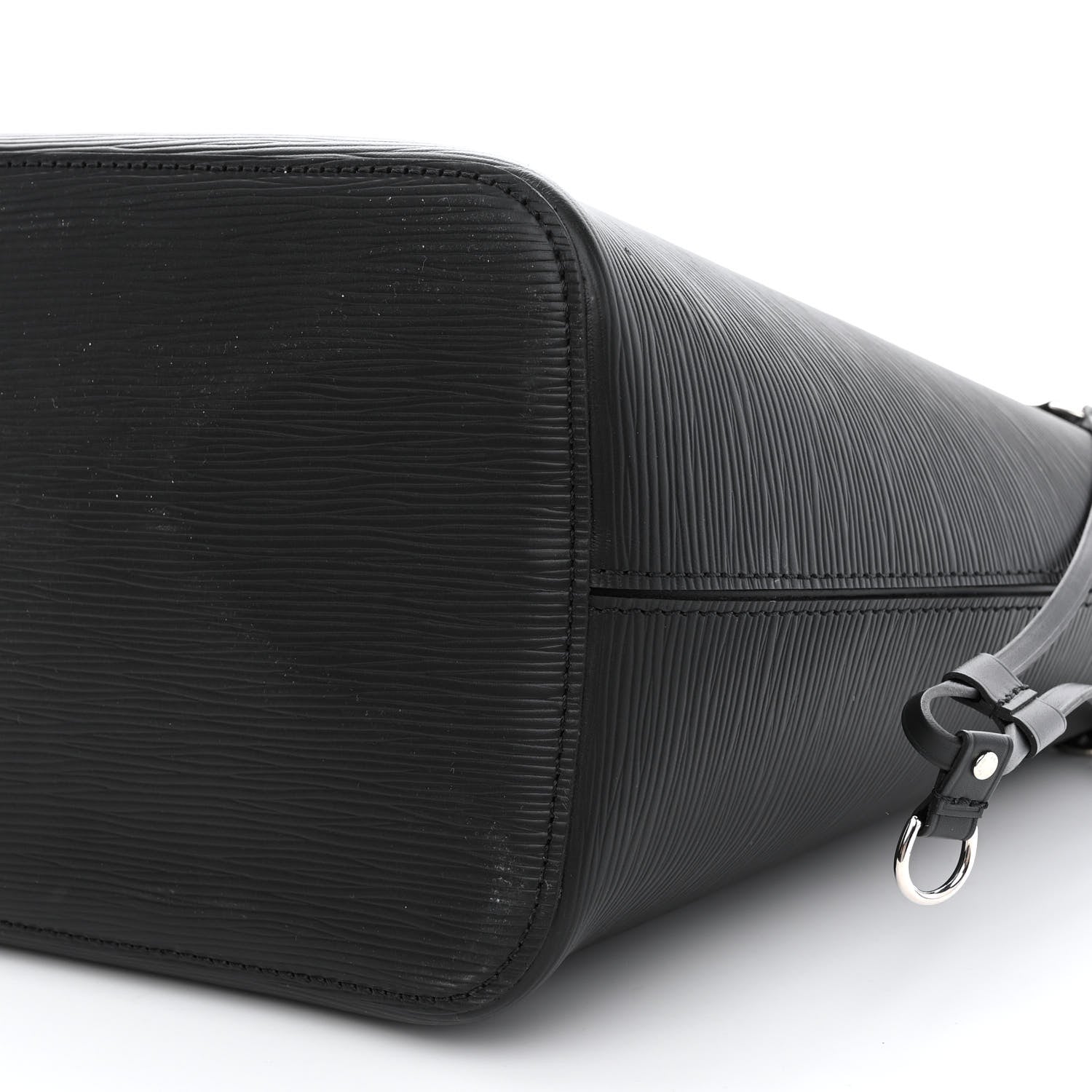 Louis Vuitton Epi Neverfull MM Black 9 of 9