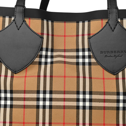 Burberry Vintage Check Extra Large The Giant Reversible Tote Antique Yellow 12 of 19