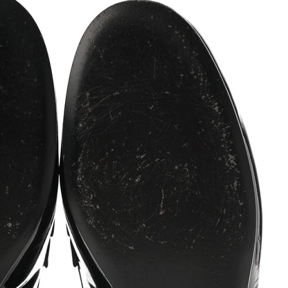 Chanel Patent CC Mocassin Loafers 42 Black 12 of 15