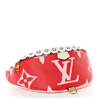 Louis Vuitton Monogram Giant Bumbag Rouge 4 of 9