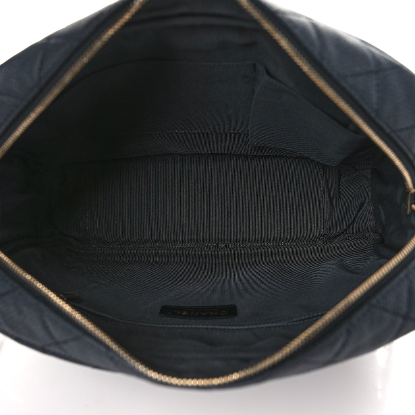 Caviar Quilted Large Coco Tassel Camera Case Dark Gray
