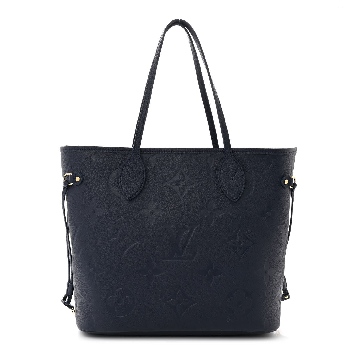 Louis Vuitton Empreinte Monogram Giant Neverfull MM Navy 1 of 12