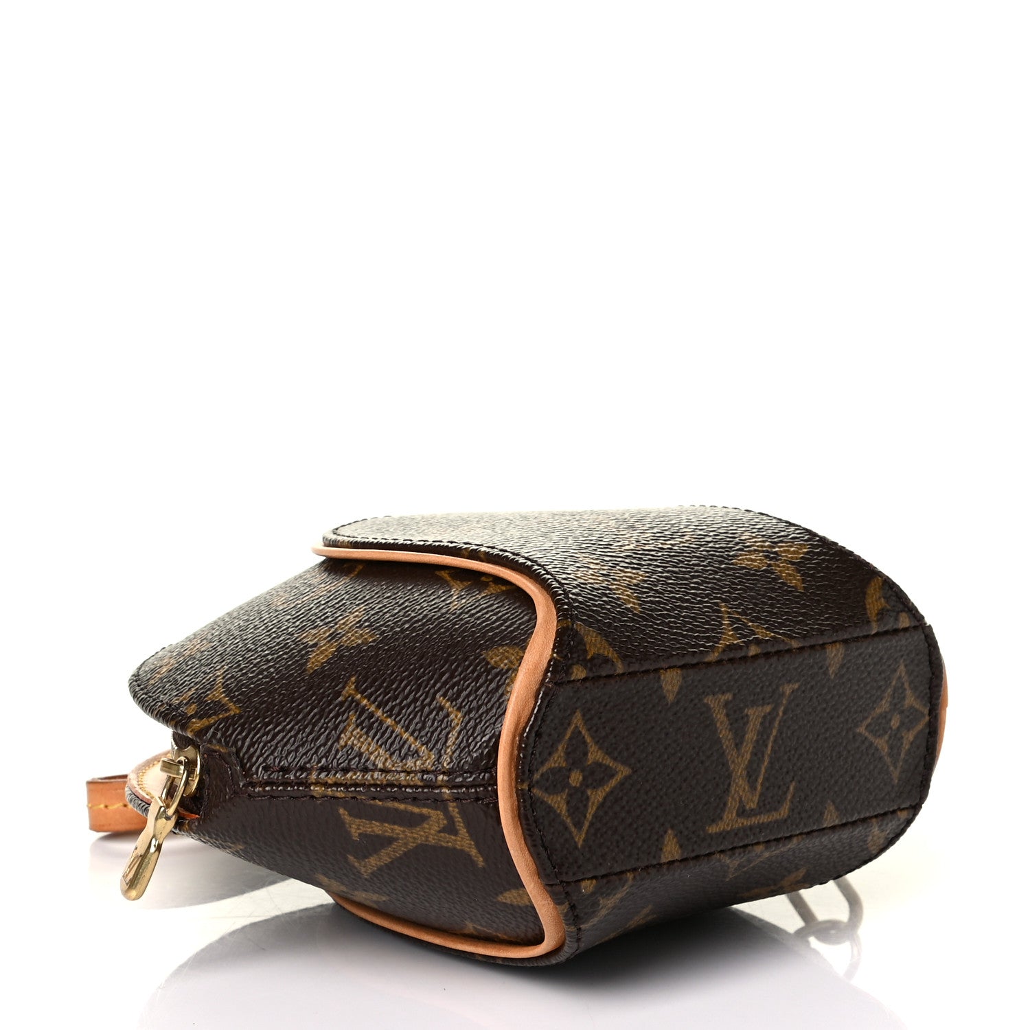 Louis Vuitton Monogram Mini Ellipse Wristlet Clutch 4 of 10