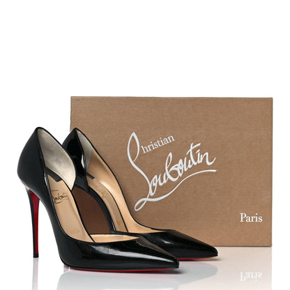 Christian Louboutin Patent Iriza 100 Pumps 38 Black 8 of 8