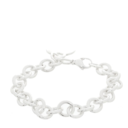 Tiffany Sterling Silver Heart Tag Charm Bracelet 2 of 3