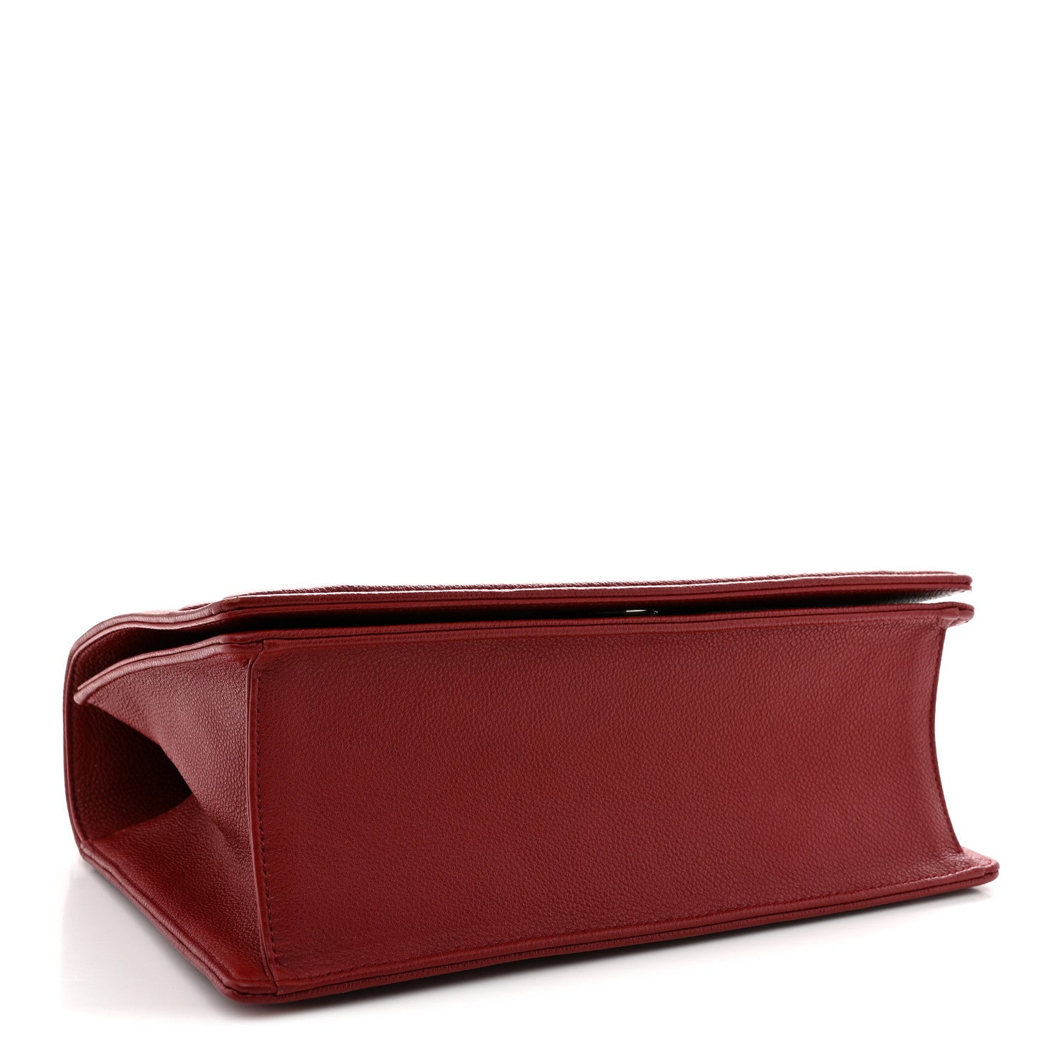Christian Dior Grained Calfskin Medium Diorama Flap Bag Red 4 of 10